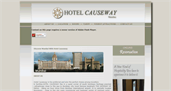 Desktop Screenshot of hotelcauseway.com