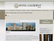 Tablet Screenshot of hotelcauseway.com
